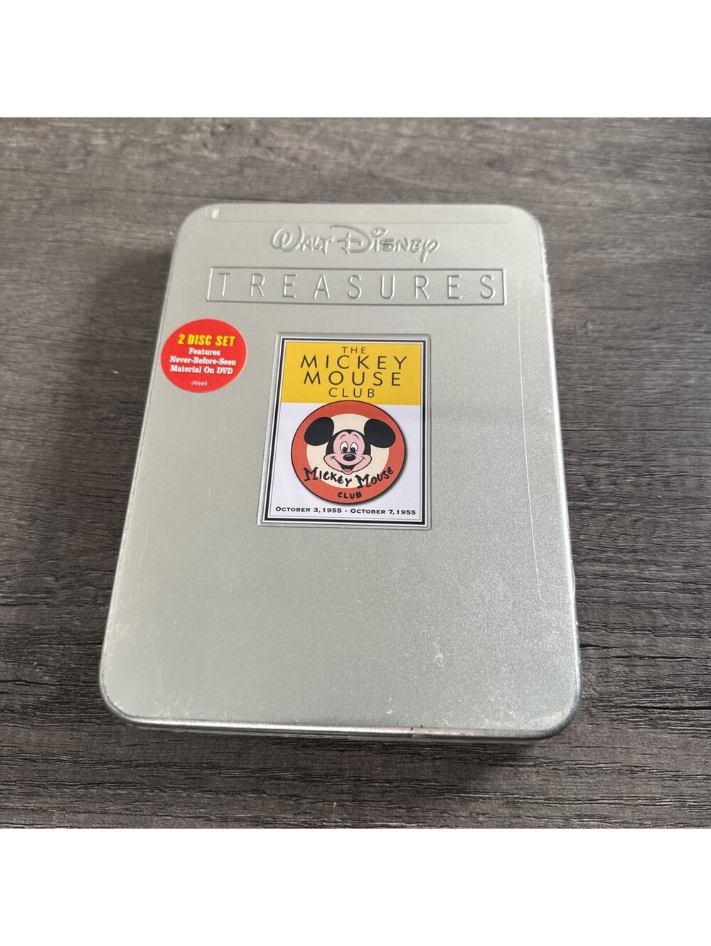 The Mickey Mouse Club Walt Disney Treasures 2 DVD Set/ Tin Case Sealed
